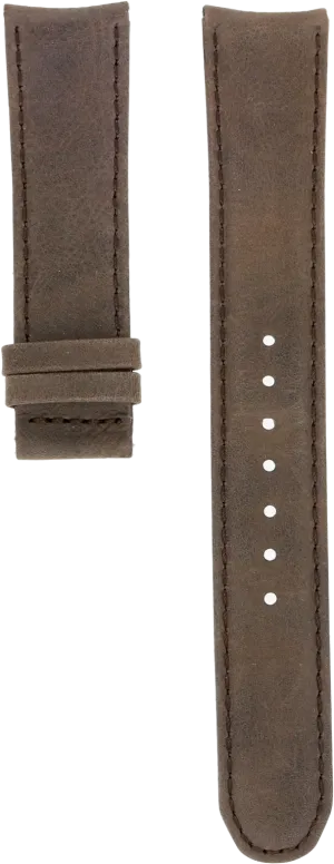 Formex XL Essence Butterfly Brown Leather Strap 22mm