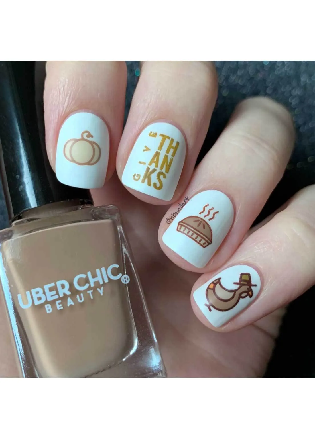 Give Thanks 2 - Uber Chic Mini Stamping Plate