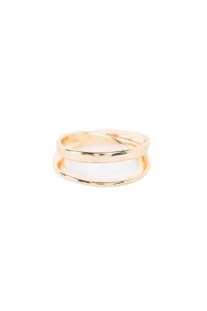 Gold Chic Double Ring