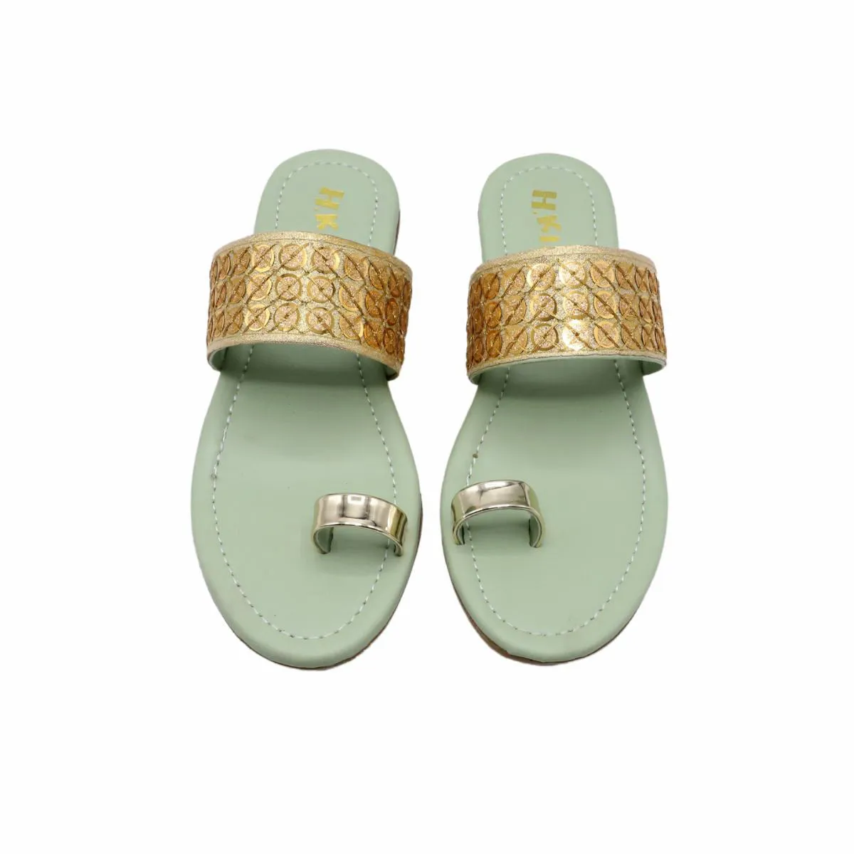 Golden Casual Chappal K00G20007