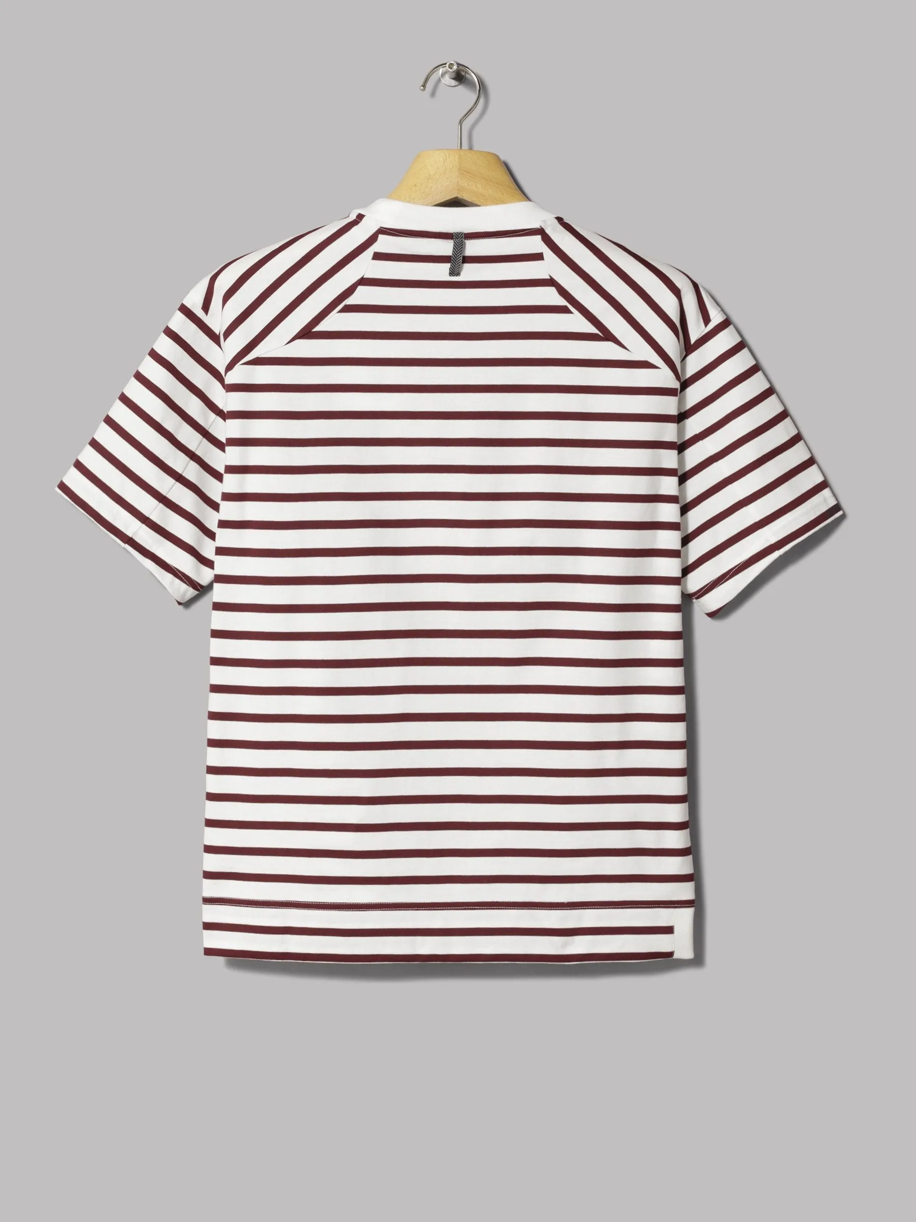 Goldwin Short Sleeved Border T-Shirt (Claret)