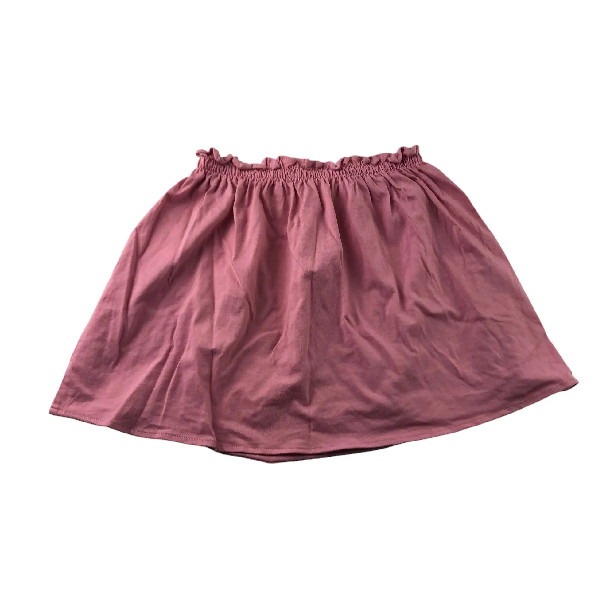 H&M Skirt Age 5 Pink Gathered Waist Cotton