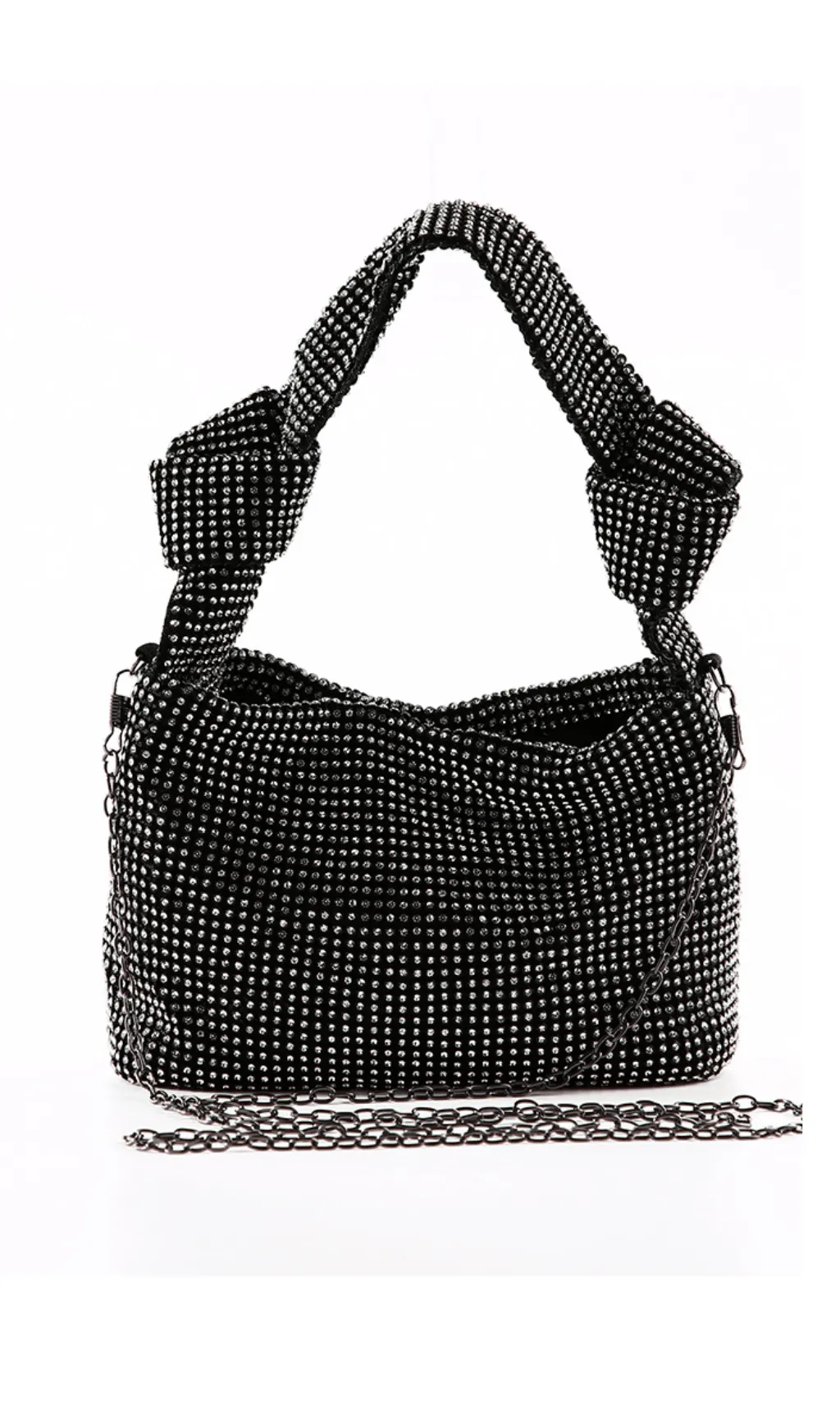 Hanava Diamond-Studded Dinner Bag