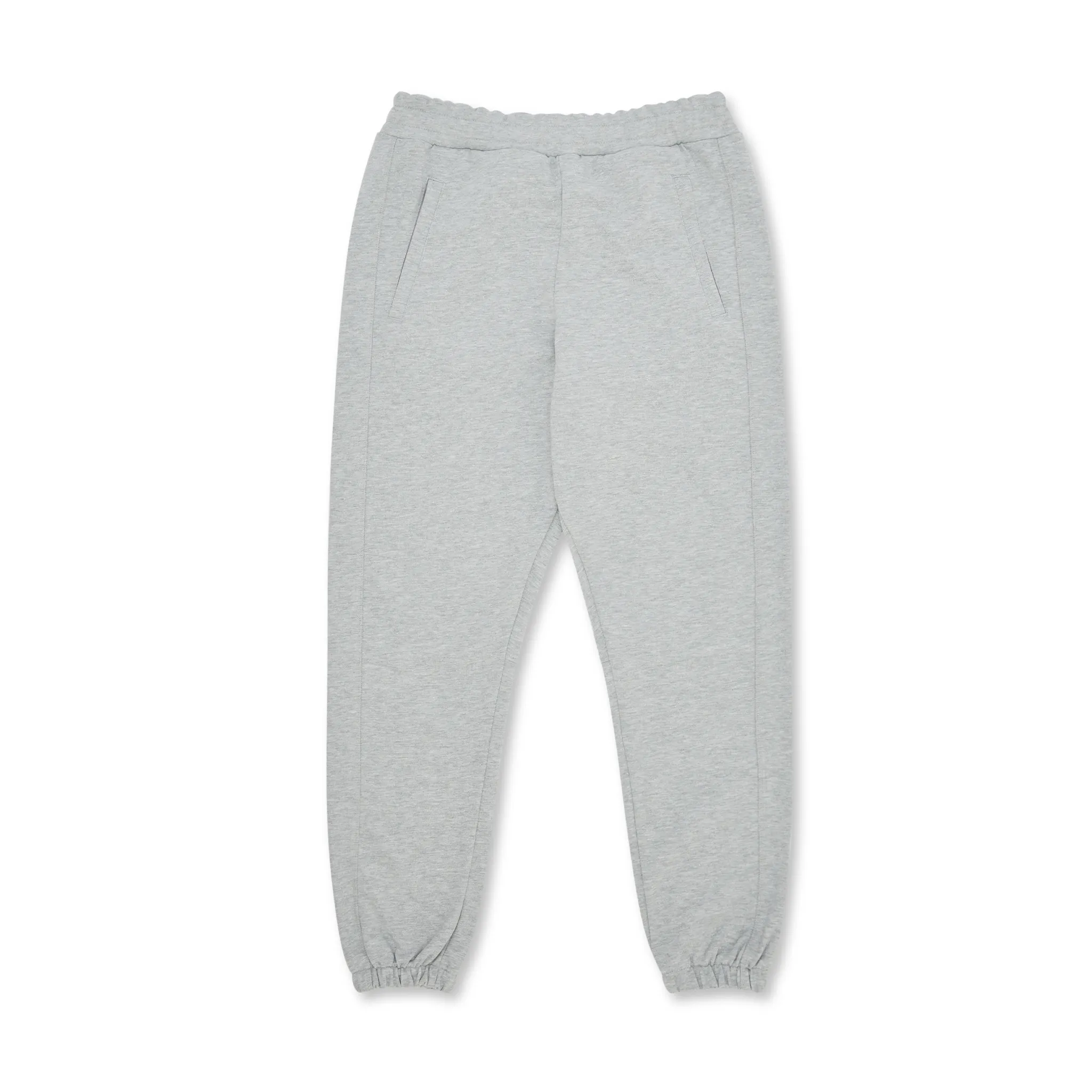 Heavyweight Cuffed Jogger | Grey Marl