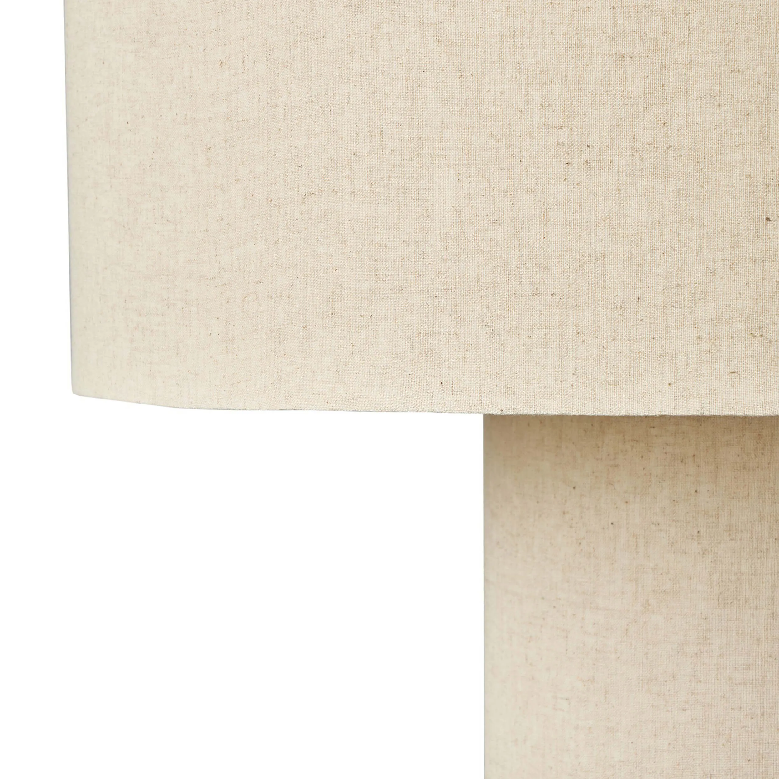 Hensley Floor Lamp, Flax Linen