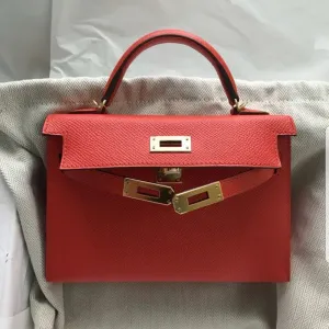 Hermès Kelly 20 Capucine Epsom Gold Hardware GHW