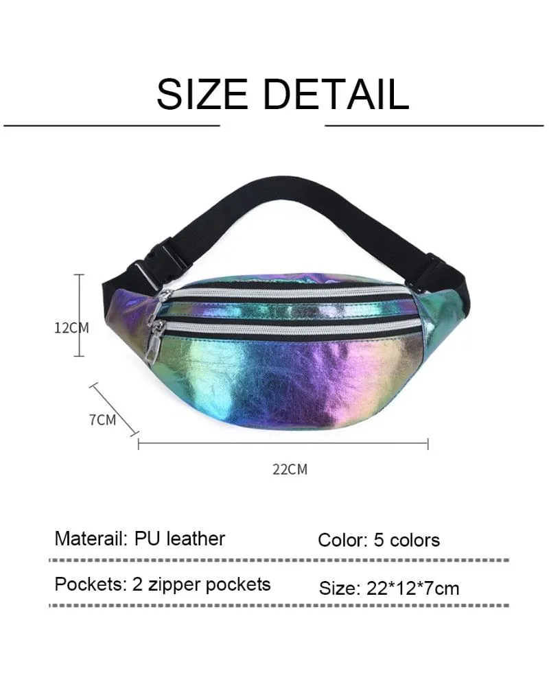 Holographic Fanny Pack / Waist Bag