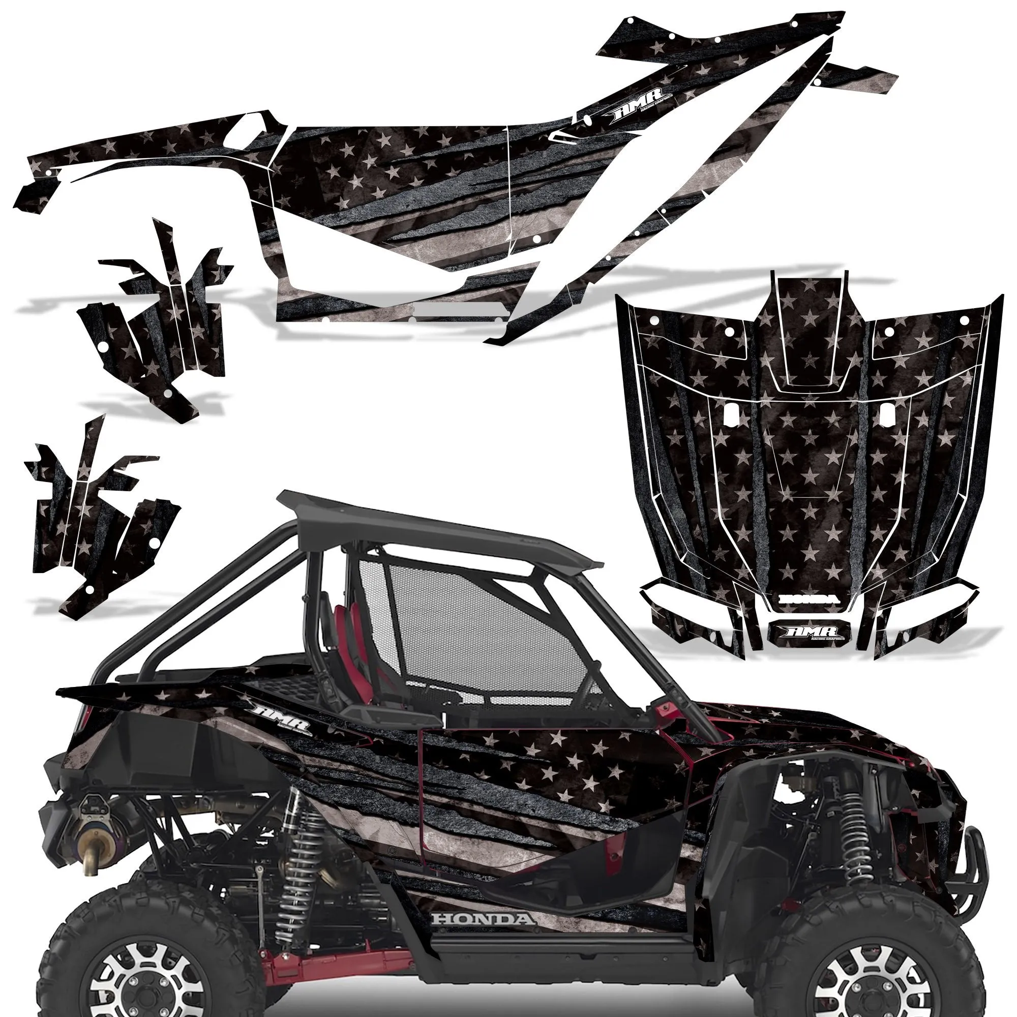 Honda Talon 1000X 2-Door Graphics