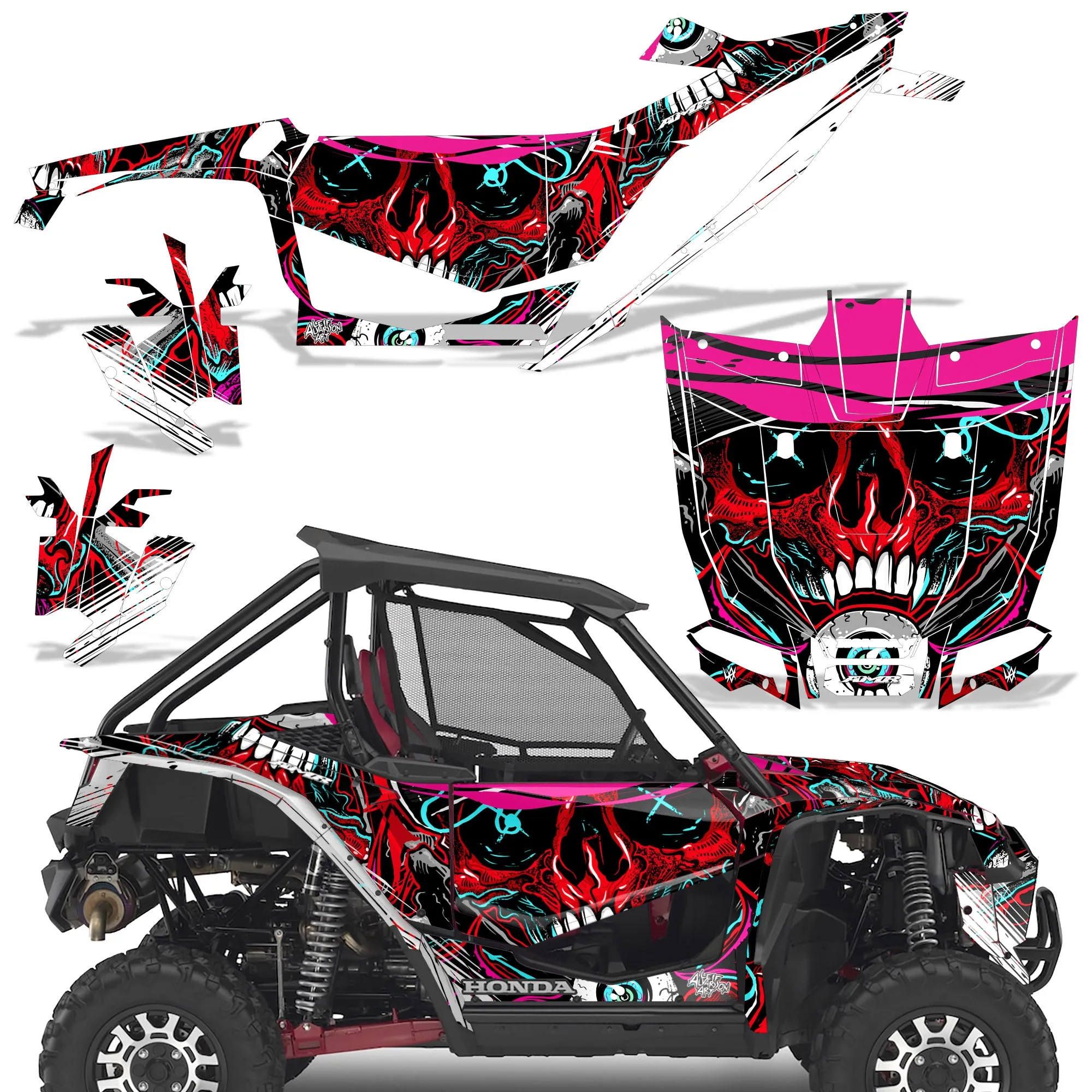 Honda Talon 1000X 2-Door Graphics