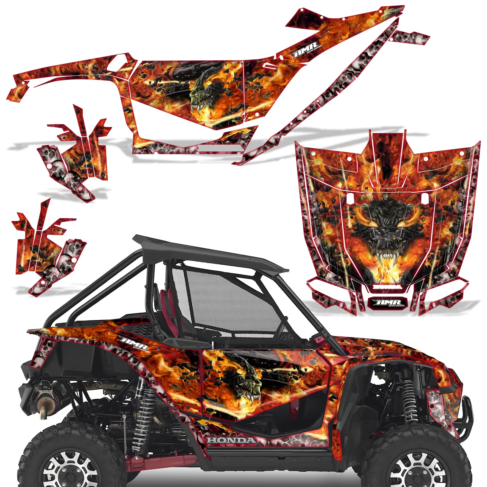 Honda Talon 1000X 2-Door Graphics