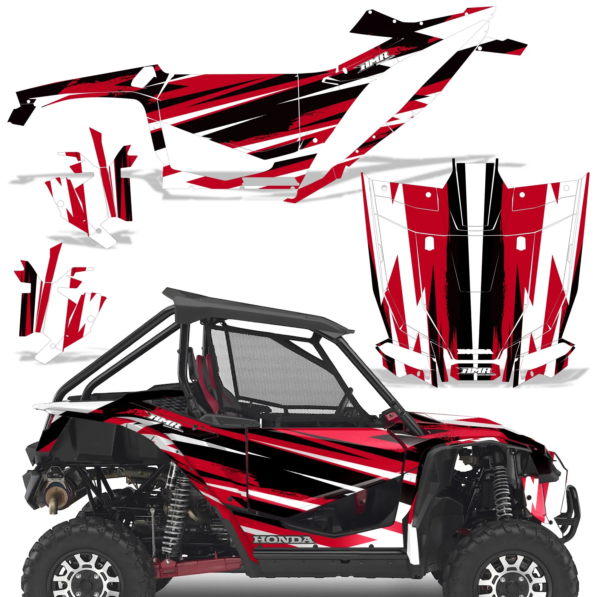 Honda Talon 1000X 2-Door Graphics