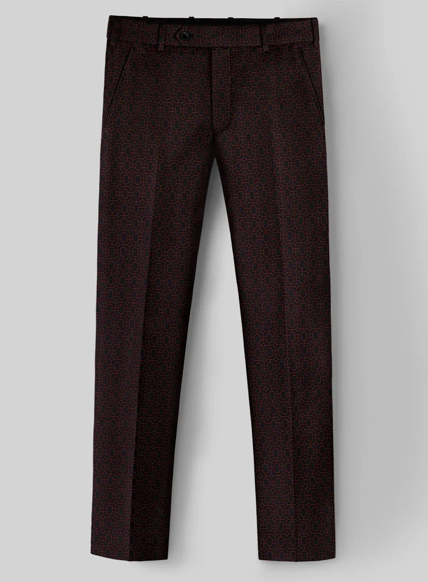 Italian Silk Lycra Cosimo Pants