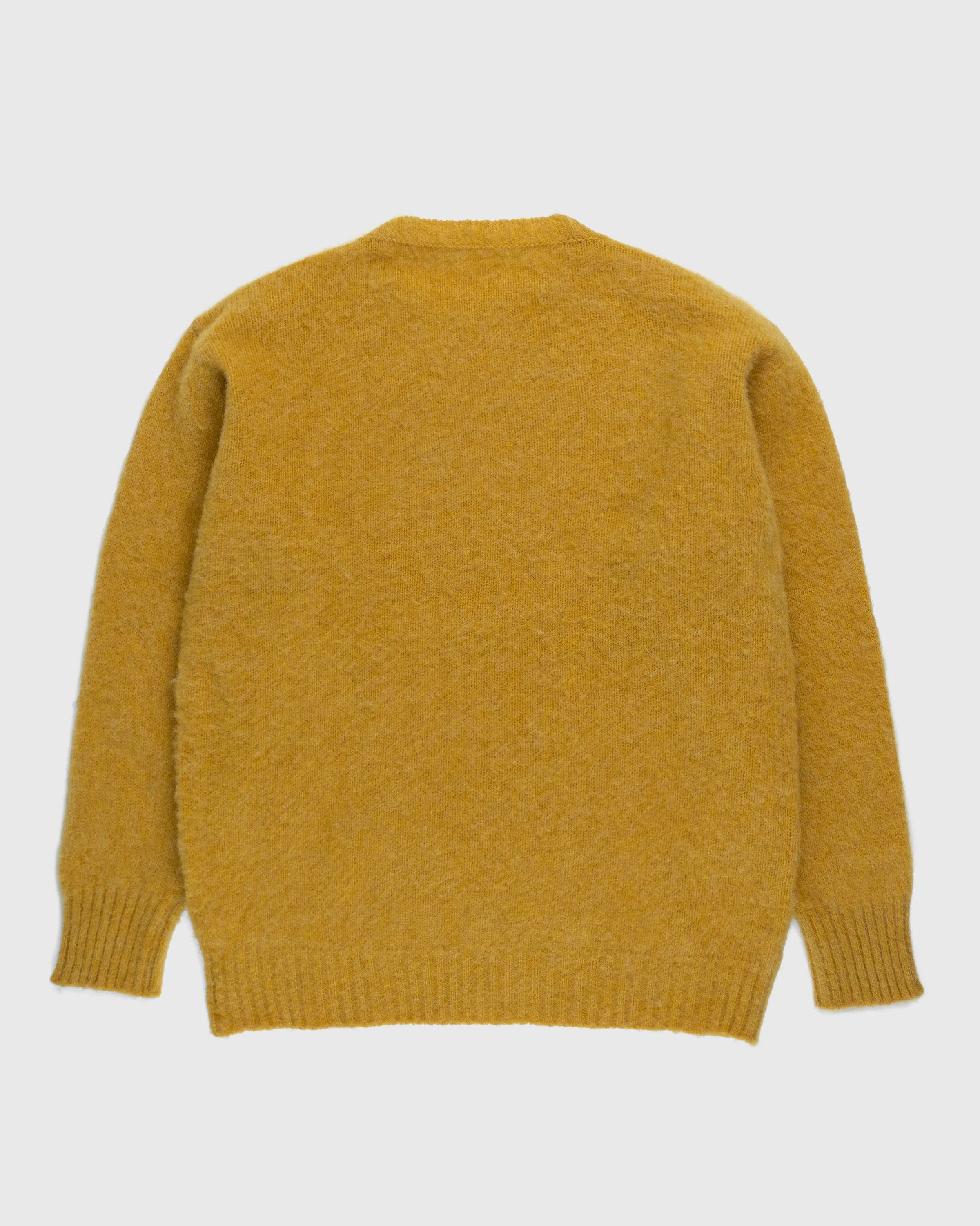 J. PRESS X HIGHSNOBIETY SHAGGY DOG SWEATER - GOLD