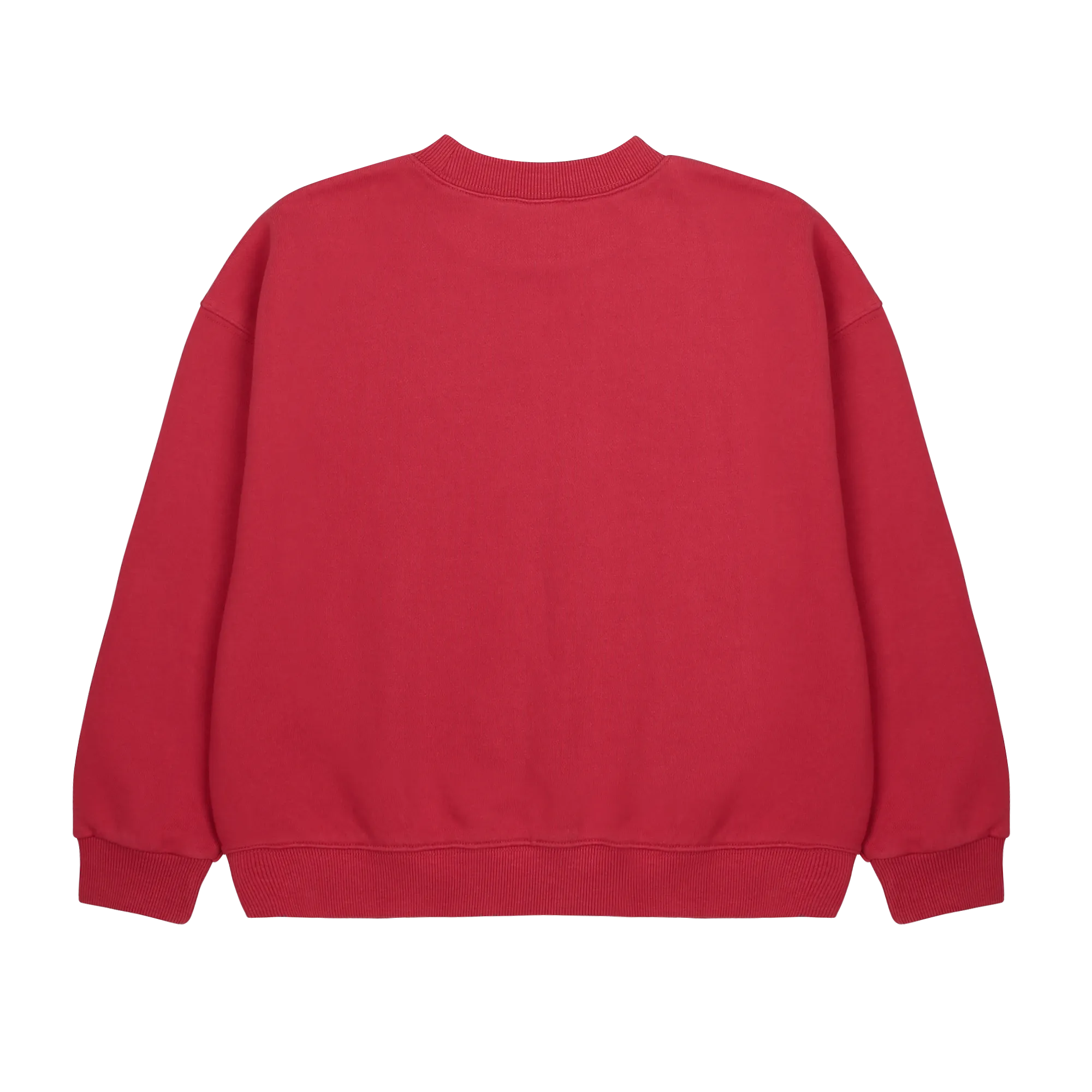 Jelly Mallow Balloon Sweatshirt | Red