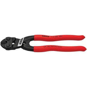 Knipex 8 in. Mini Bolt Cutter Black/Red 1 pk