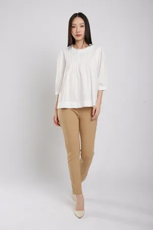 Lana Weight Ultra-Stretch Pants in Khakis