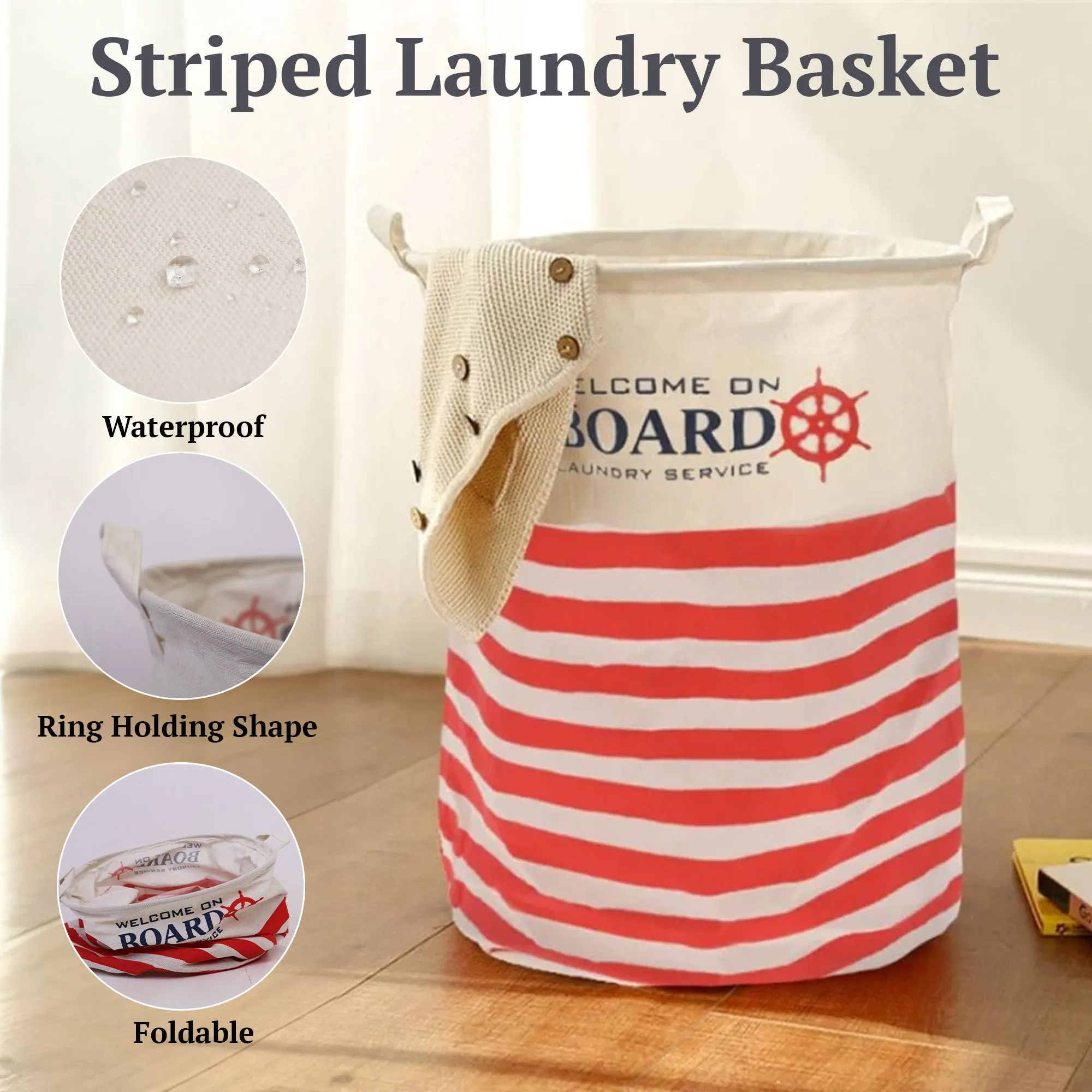 Laundry Bag with 2 Handles - Flatpack Design - 96L