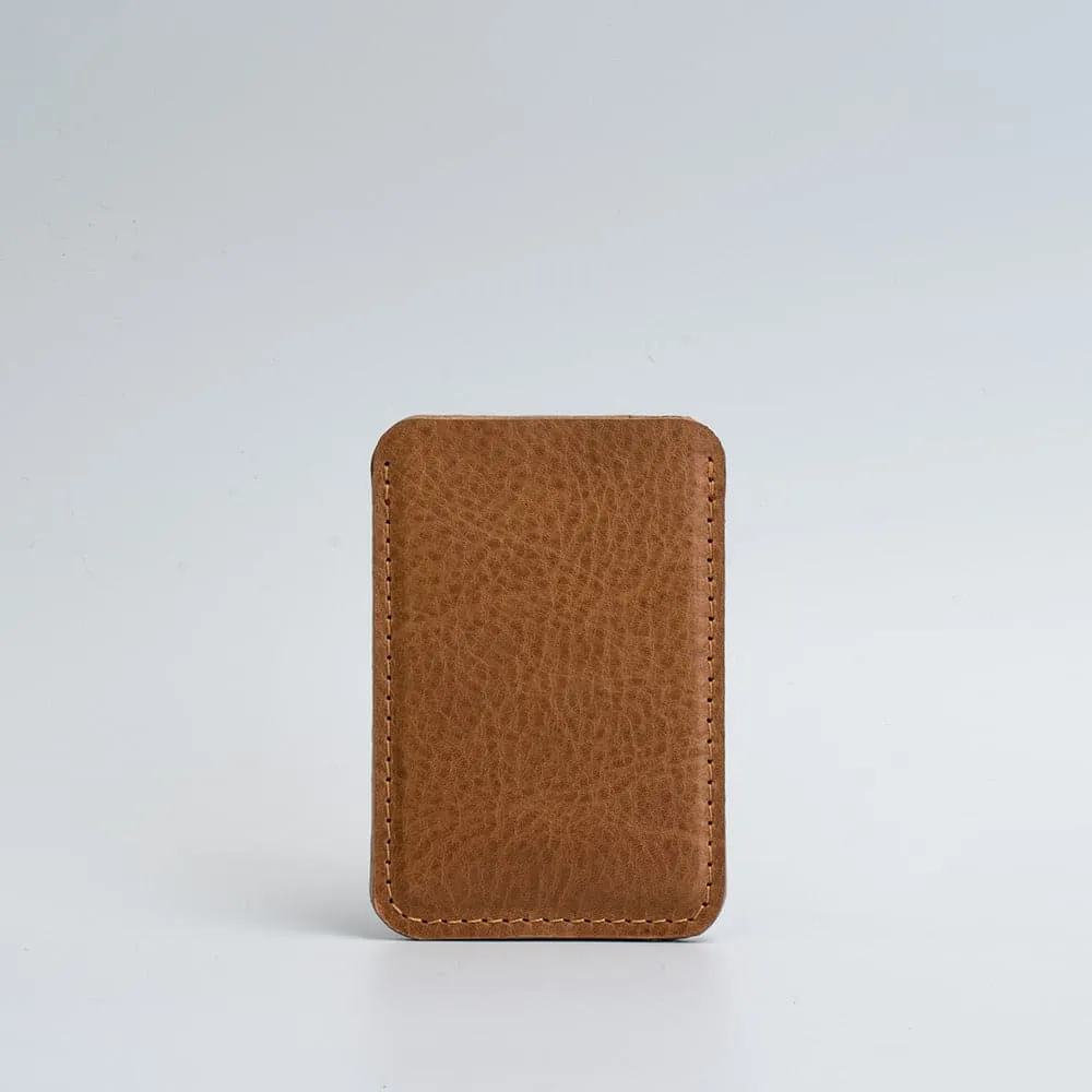 Leather MagSafe Wallet - The Minimalist