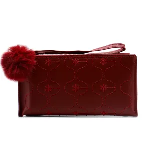 Maroon Casual Wallet W00W00027