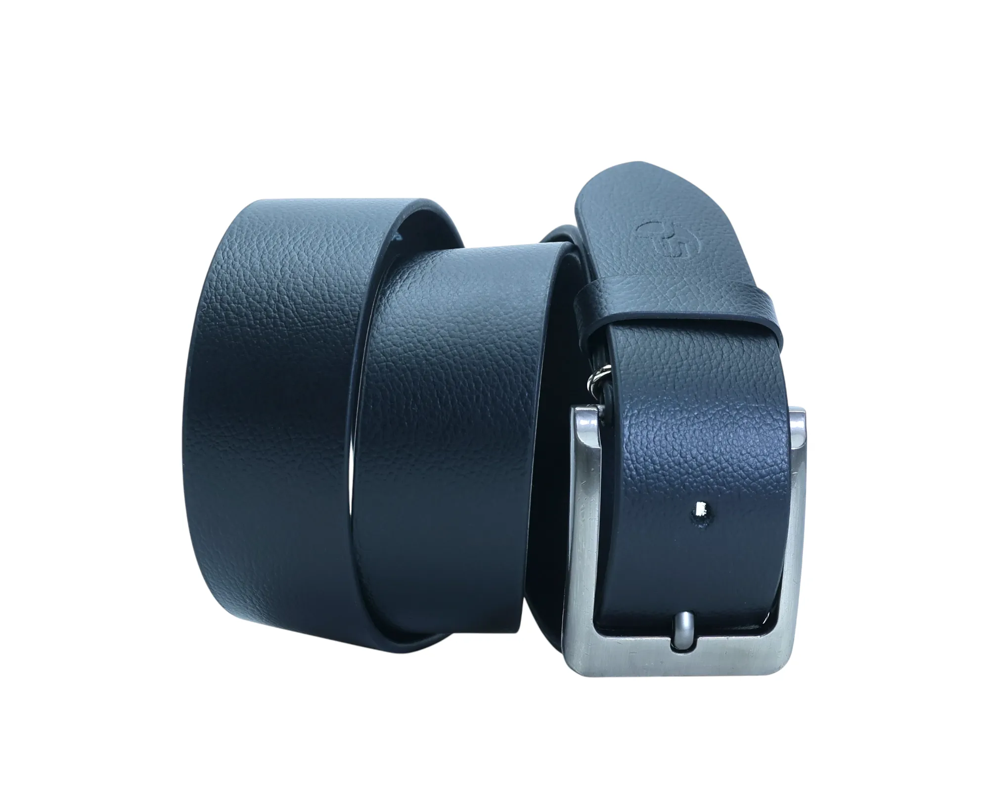 Mens Formal leather Belt 40413(BLACK)