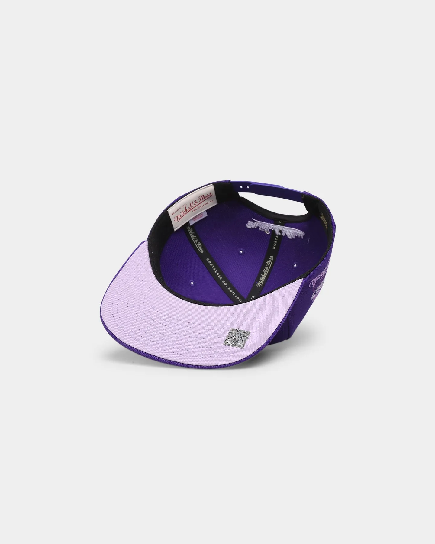 Mitchell & Ness Los Angeles Lakers 'Monochrome' Original Fit Snapback Purple