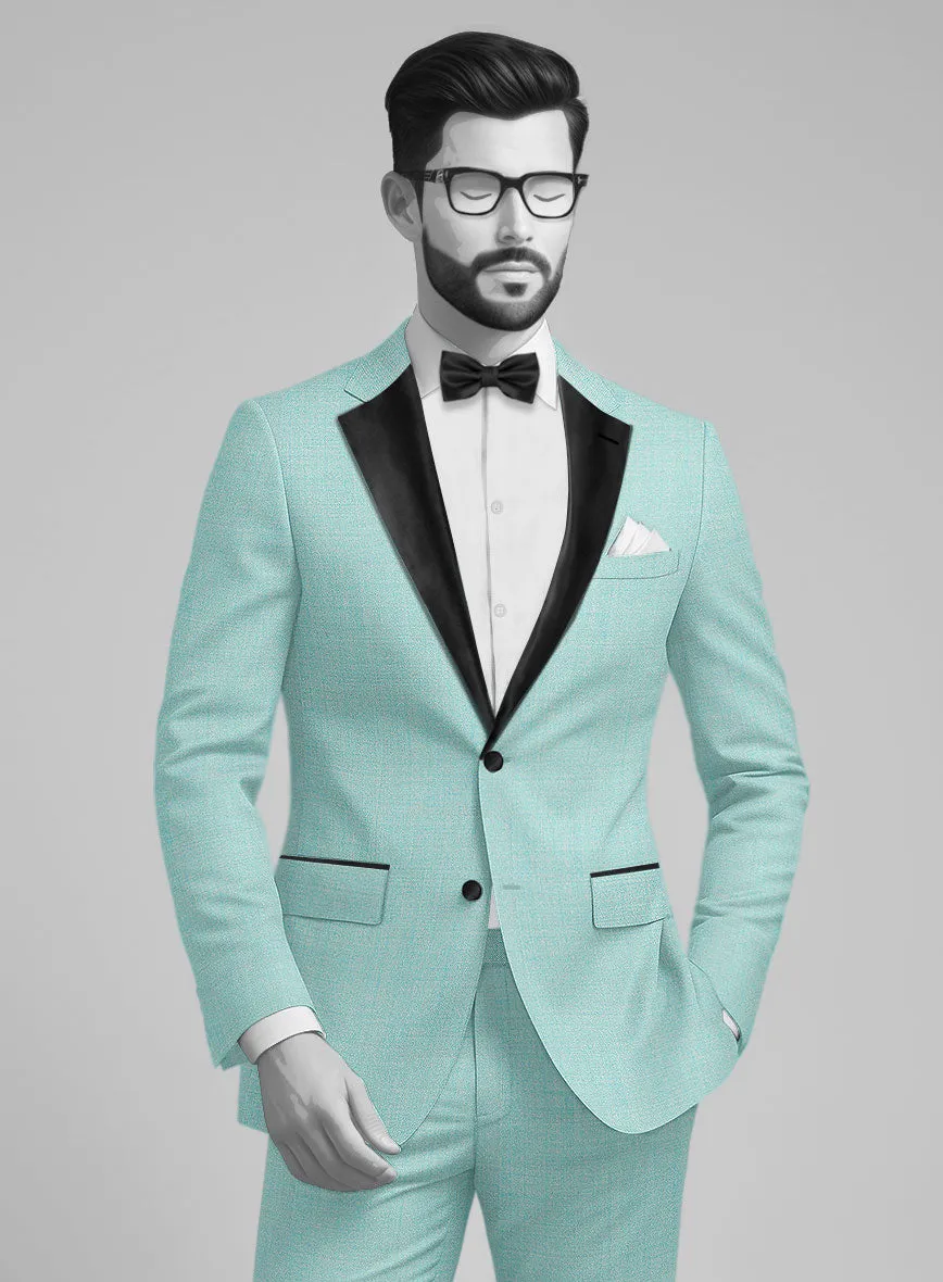 Napolean Spring Blue Wool Tuxedo Jacket