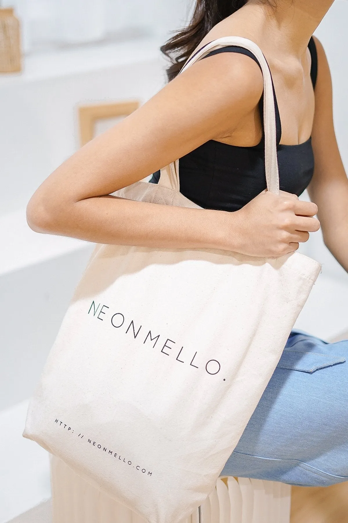 NEONMELLO REUSABLE TOTE BAG