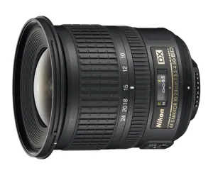 Nikon AF-S DX NIKKOR 10-24mm f/3.5-4.5G ED Zoom Lens with Auto Focus for Nikon DSLR Cameras