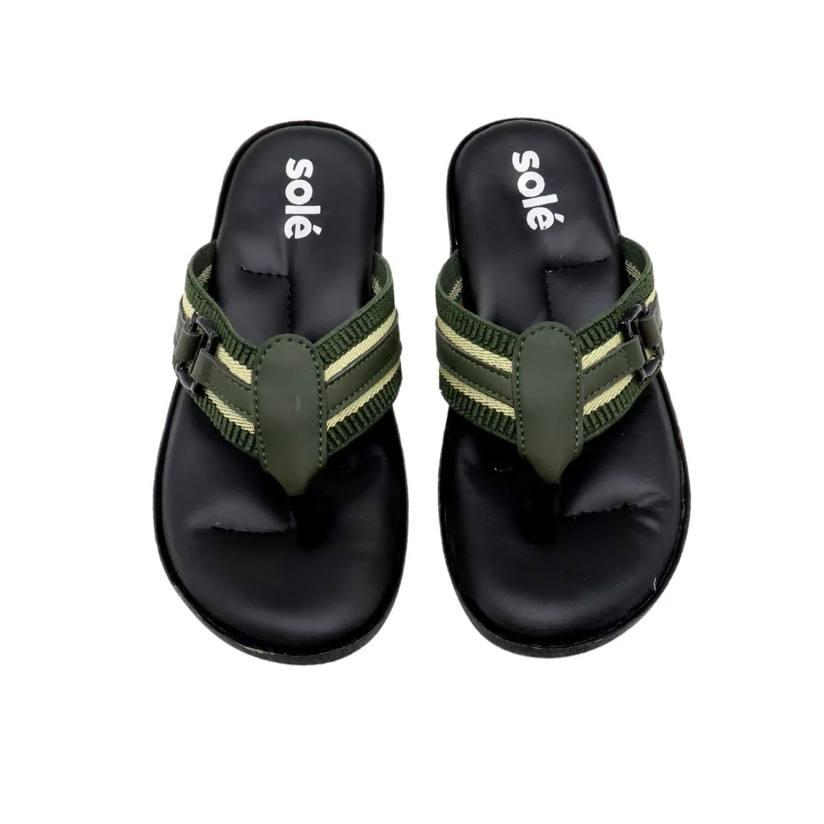 Olive Casual Chappal M00100006