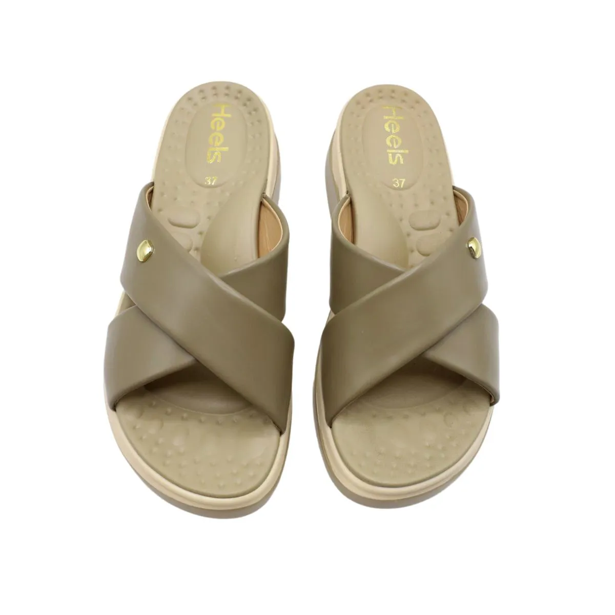 Olive Casual Slipper L00760049