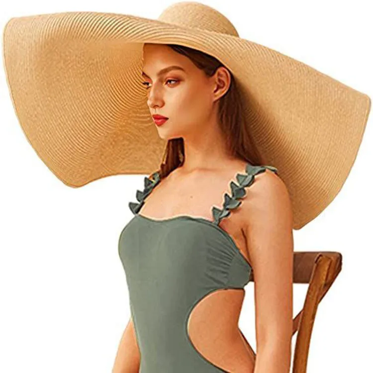 Oversized Brim Beach Vacation Casual Sun Hat（OA0133）