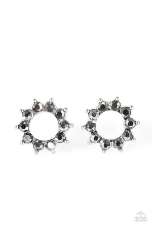 Paparazzi Earring ~ Richly Resplendent - Silver Post