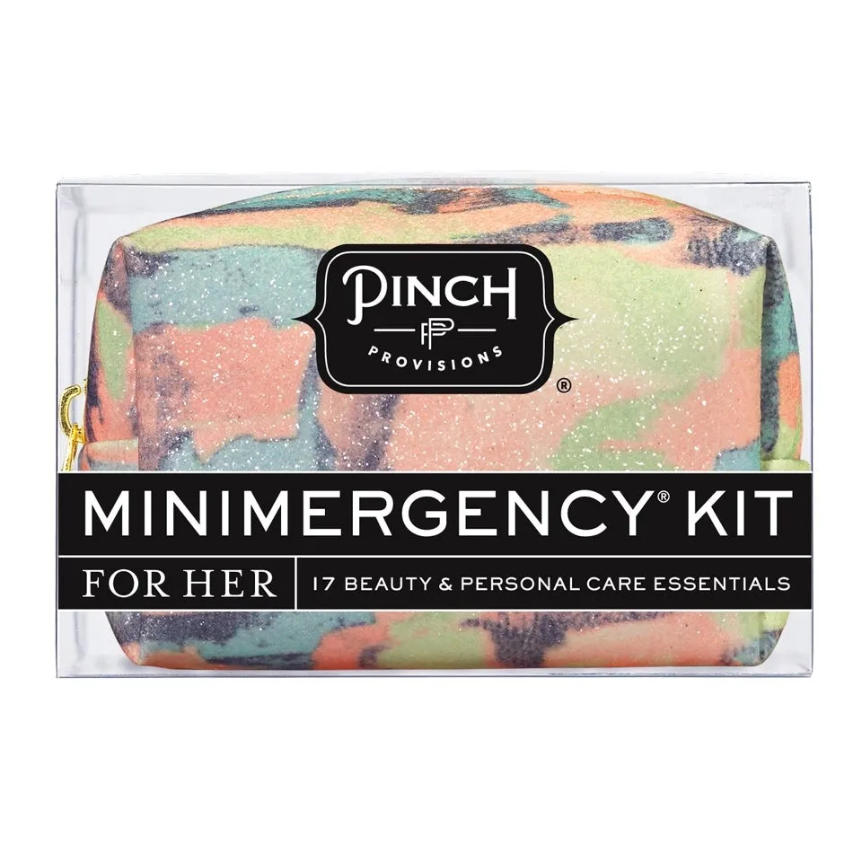 Peach Watercolor Minimergency Kit