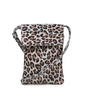 Penny Phone Bag: Leopard