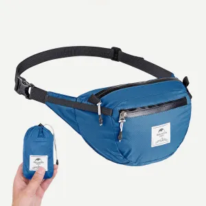 Portable Fanny Bag Unisex Foldable  Waist Pack Lightweight for Outdoors Sports