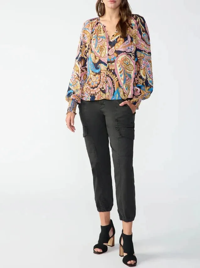 Relaxed Button Blouse in Tapestry