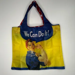 Rosie the Riveter Reusable Tote Bag