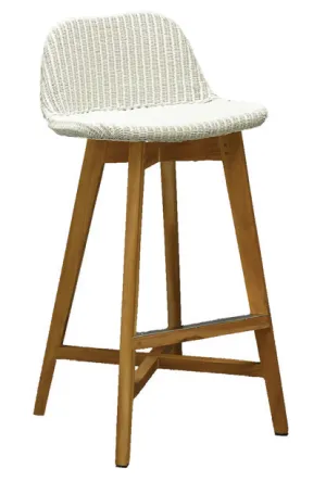 Santorini Lloyd Loom Low Back Stool - 660 (Wholesale Price)