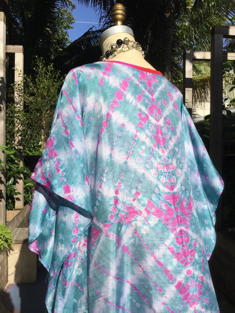 Silk Caftan Almost Famous Collection - Woodstock