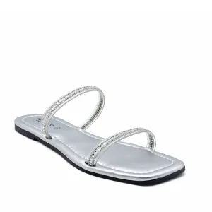 Silver Casual Slipper L00000009