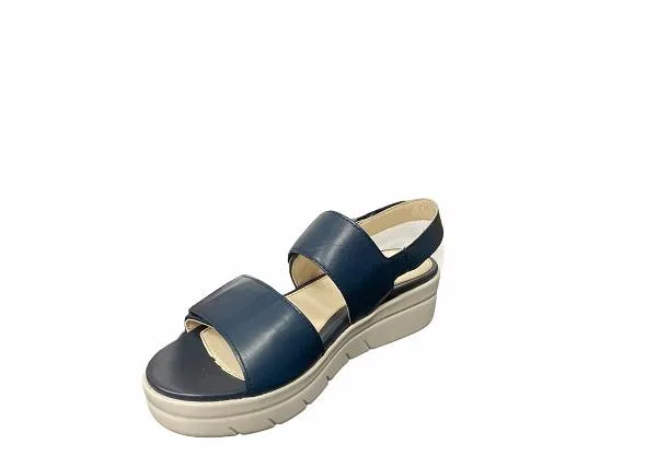 Stonefly sandalo da donna con velcro Aqua III 12 Nappa 216158 144 ocean blue