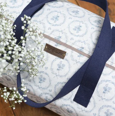 Storm Blue Britta Wreath Weekender Bag