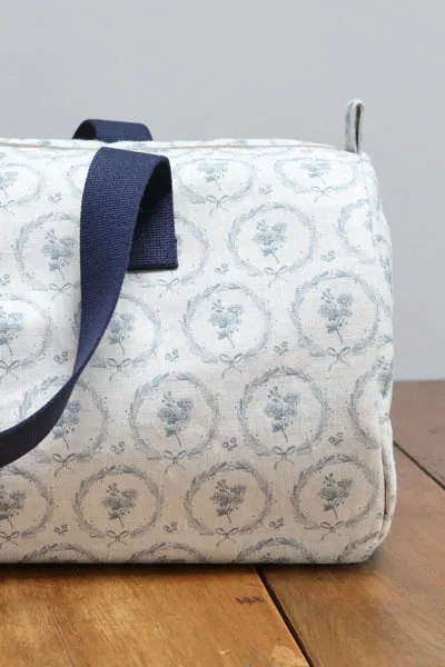 Storm Blue Britta Wreath Weekender Bag