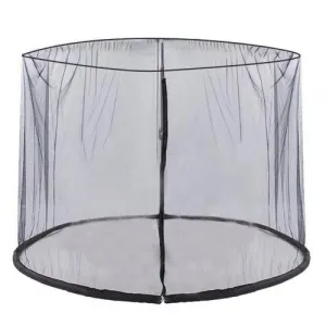 Straight Sunshade Net Cover Black Water Pipe Mosquito Net