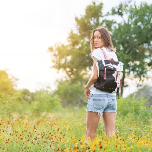 Studded Backpack (black/white)