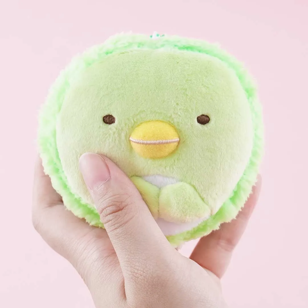 Sumikko Gurashi Macaron Fluffy Plushie Charm - Penguin?