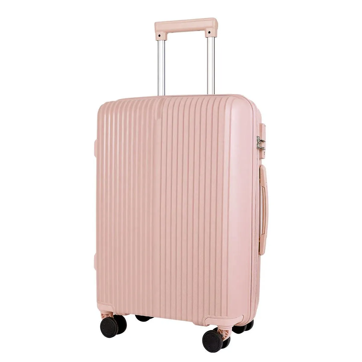 Sumo Luggage Bag Cabin Size Luggage Trolly - Rose Gold (Set Of 3)