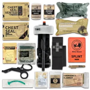 Tactical Outdoor First Aid Survival Kit