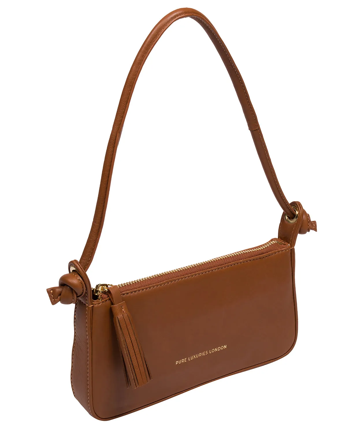 'Taylor' Oak Nappa Leather Evening Phone Bag