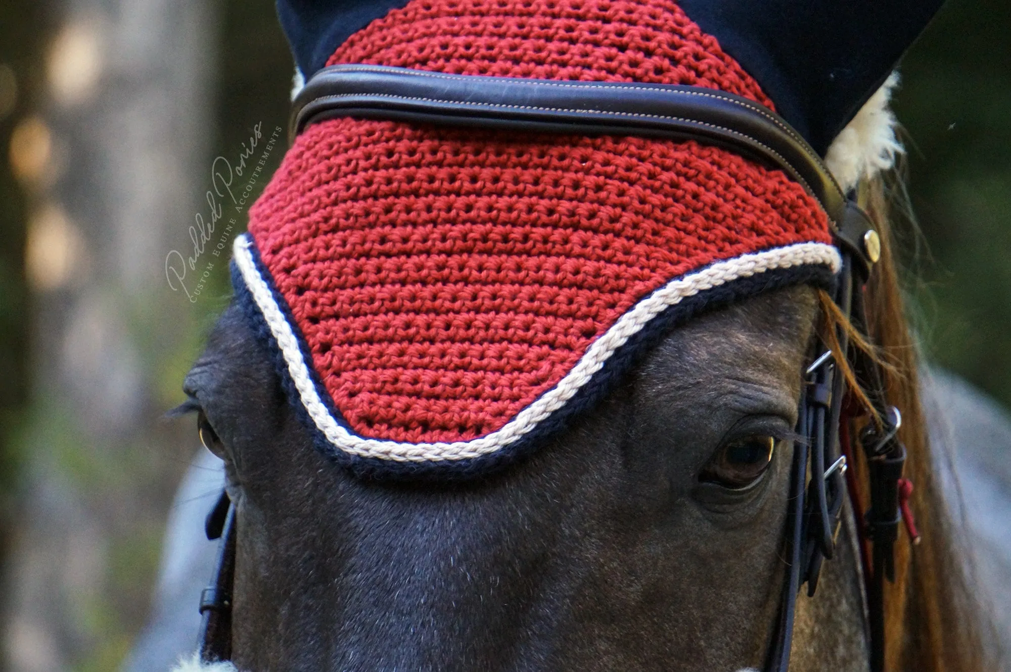 Terracotta and Black Fly Bonnet